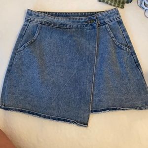 Never worn Jean skirt